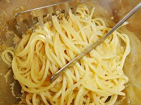 たらこパスタ工程6